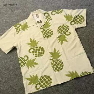 Sakamoto Days -Boiled Hawaiian Cuban Collar Shirt