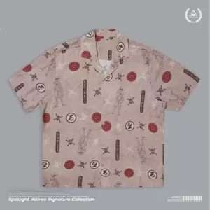 One Piece - One Piece Printed Relaxed Printed Aloha Shirt