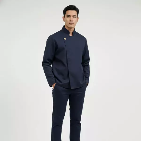 Jujutsu Kaisen Anime Cosplay Costume Geto Gojo Jacket + Pant Fabrics ( 2 Goj )