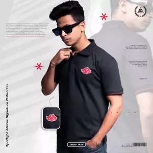 Naruto - Akatsuki Polo T-Shirt