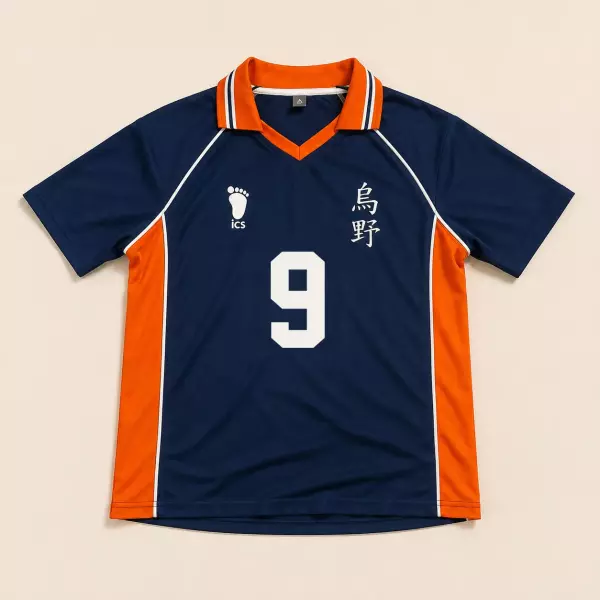 Haikyuu -  Karasuno High Volleyball Jersey |  Silicon Patch