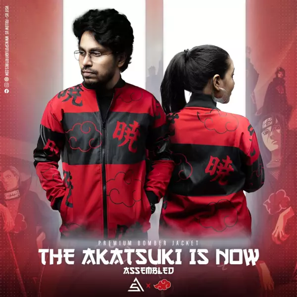 Naruto - AKATSUKI Bomber Jacket