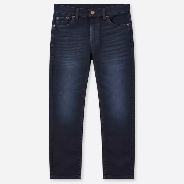 Premium Denim Jeans - Navy Blue