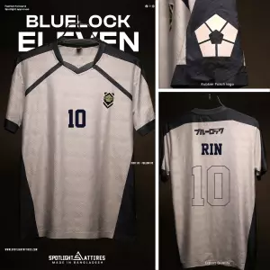 Blue Lock Eleven (White Edition) — Rin Itoshi - 10 (Player Edition, Jacquard)