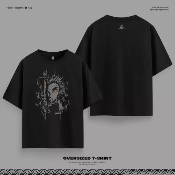 Demon Slayer - Kyōjurō Rengoku Drop Shoulder