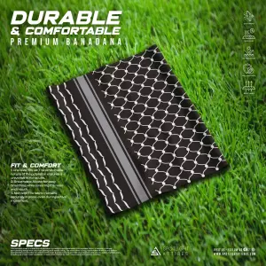 Palestinian Traditiona Neck Gaiter Bandana By Spotlight Attires
