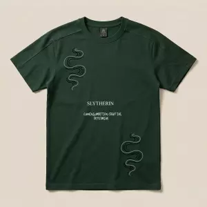 Harry Potter -  Slytherin Raglan T-Shirt