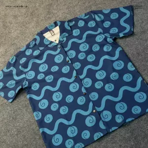 One Piece - Zoro Arlong Park One Piece Hawaiian Cuban Collar Shirt