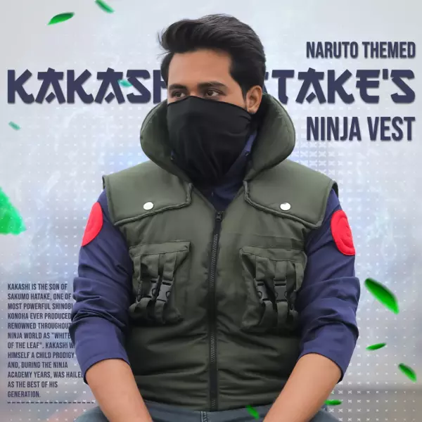 Naruto Kakashi Hatake Unisex Vest + Innar
