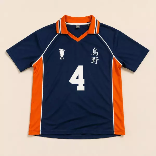 Haikyuu -  Karasuno High Volleyball Jersey |  Silicon Patch