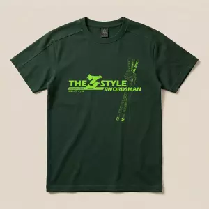 One Piece - Three Sword Style Zoro Raglan hover