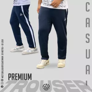 Spotlight Attires Sports Trouser Navy Blue