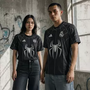 Spider-Man X Real Madrid & Barcelona Jersey