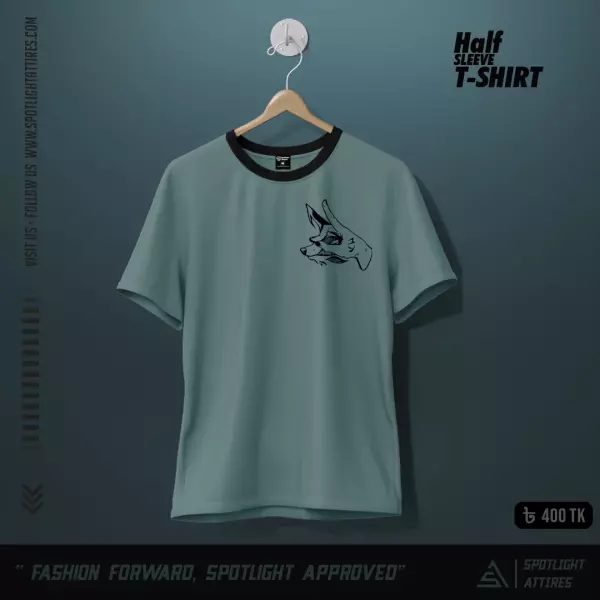 4 Half Sleeve T-Shirt Only 1200 BDT thumbnail