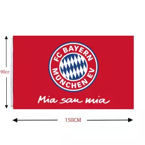FC Bayern Munich 5FT X 3FT FOOTBALL FLAG