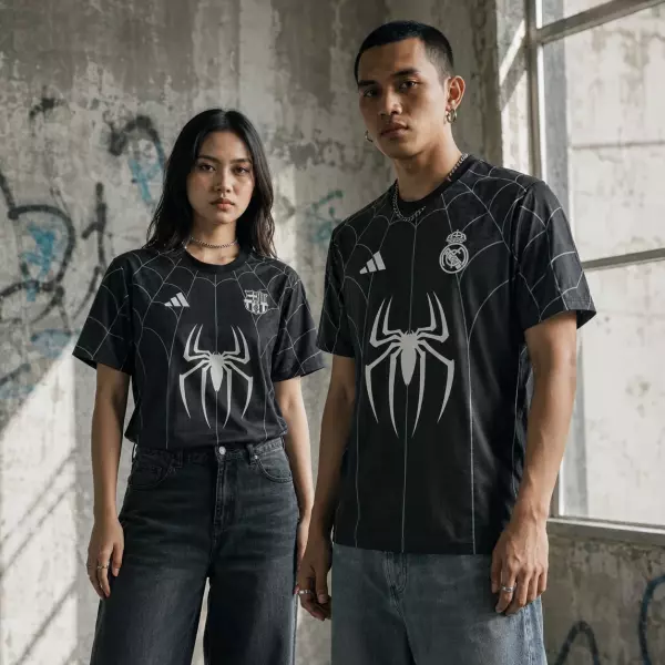 Spider-Man X Real Madrid & Barcelona Jersey