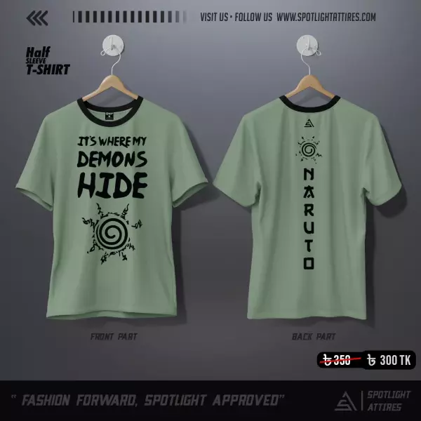 Naruto X imagine Dragons Mint T-Shirt