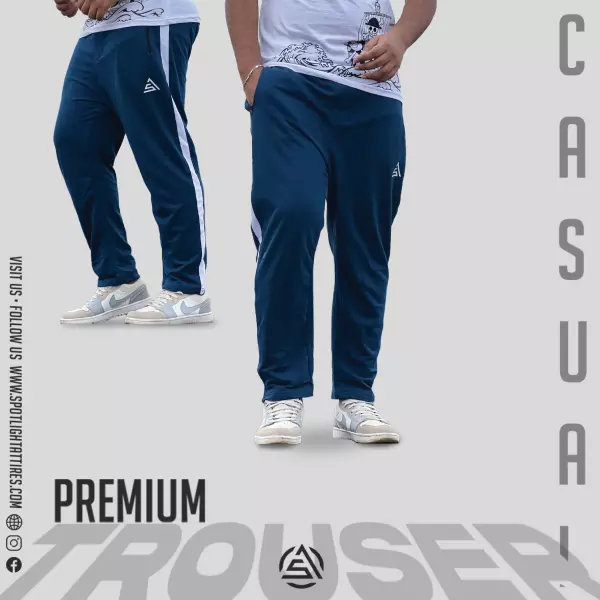 Spotlight Attires Sports Trouser Dead Lake