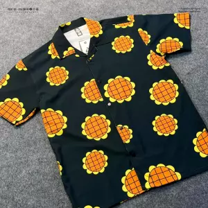 One Piece - Luffy Hawaiian Cuban Collar Shirt