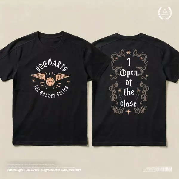 Harry Potter -  Hogwarts Raglan T-Shirt