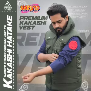 Naruto Kakashi Hatake Unisex Vest + Innar hover