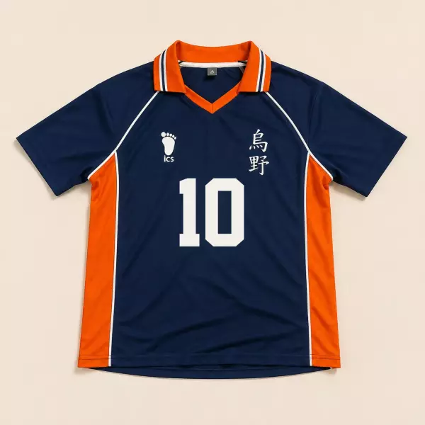 Haikyuu -  Karasuno High Volleyball Jersey |  Silicon Patch