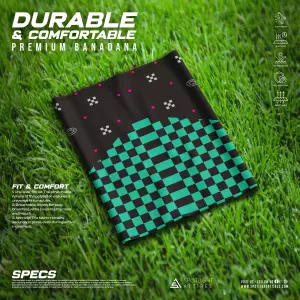 Demon Slayer  Neck Gaiter Bandana By Spotlight Attires