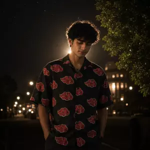 Naruto - Akatsuki Cloud Shirt