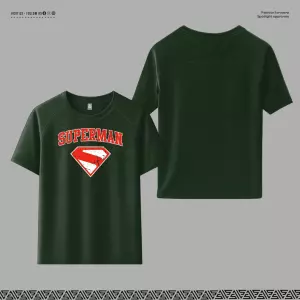 DC-Superman (Green) Raglan Drop Shoulder