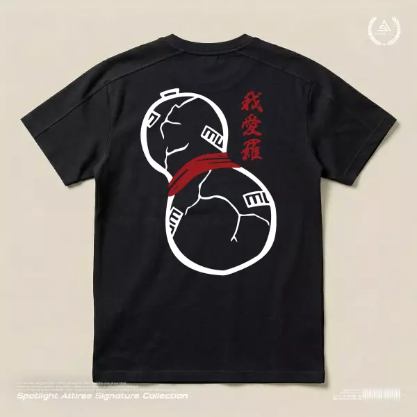 Naruto - Gaara  Raglan Anime T-Shirt