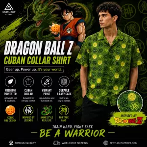 DBZ - Dragon Ball Z Printed Aloha Shirt