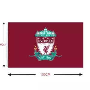 Liverpool F.C 5FT X 3FT FOOTBALL FLAG