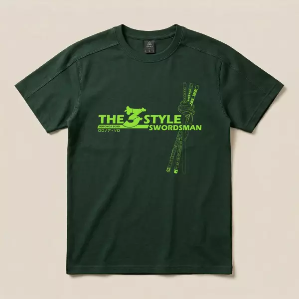 One Piece - Three Sword Style Zoro Raglan