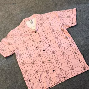 Demon Slayer - Nezuko Kamado Hawaiian Cuban Collar Shirt