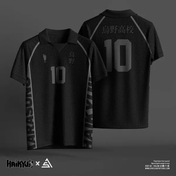 Haikyuu - Karasuno 2024 Blackout ( (Mesh Fabric )